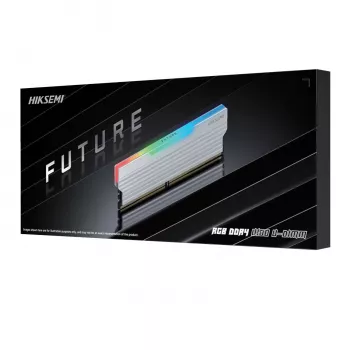 Hiksemi Future RGB 16GB 3600MHz DDR4 stalinių kompiuterių žaidimų atmintis balta