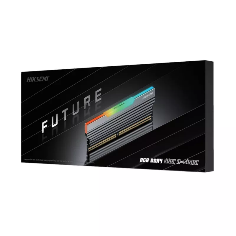 HIKSEMI Future RGB 16GB 3600MHz DDR4 UDIMM žaidimų atmintis - juoda