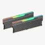 HIKSEMI Future RGB 16GB rinkinys (2x8GB) 3600MHz DDR4 stalinių kompiuterių žaidimų atmintis, juoda