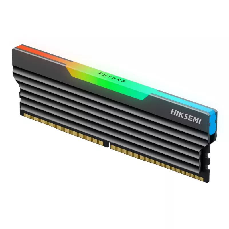 HIKSEMI Future RGB 32GB (2x16GB) 6000MHz DDR5 UDIMM atminties rinkinys, CL30, juodos spalvos