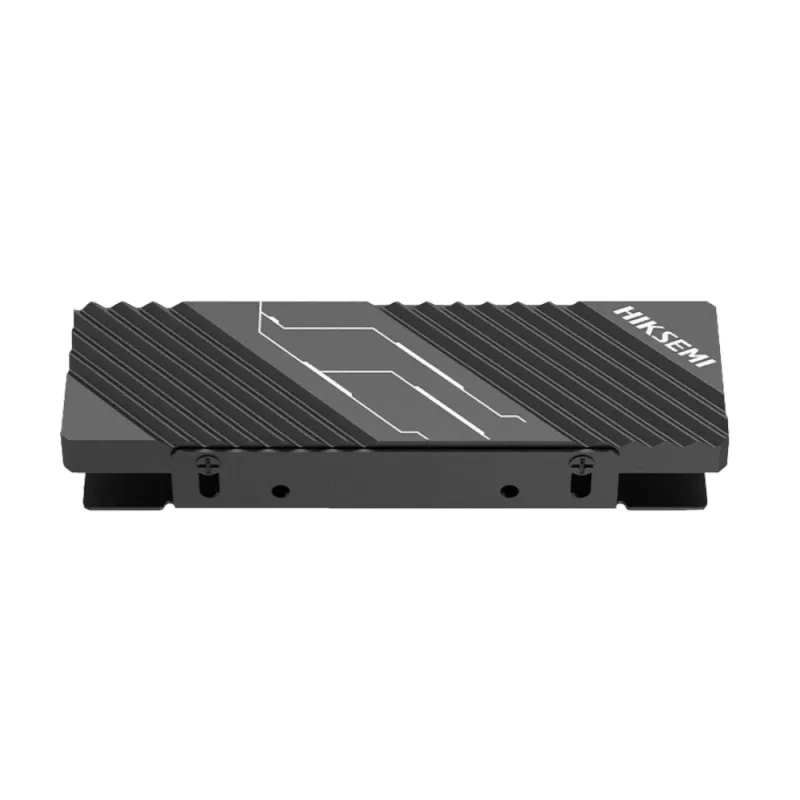 Hiksemi MH2 M.2 NVMe SSD radiatoriaus šilumos šalintuvas, aliuminio lydinio pasyvus aušintuvas su dvigubomis šiluminėmis pagalvėlėmis, tvirtinimas be įrankių, juodos spalvos