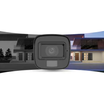 Hikvision 4-in-1 Hilook 8MP TVI-B8M-20DL Juodoji Bullet Kamera 2.8mm