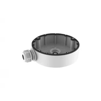 Hikvision DS-1280ZJ-DM8-Y(O-STD) sieninio montavimo dėžutės adapteris kupolinėms kameroms, balta