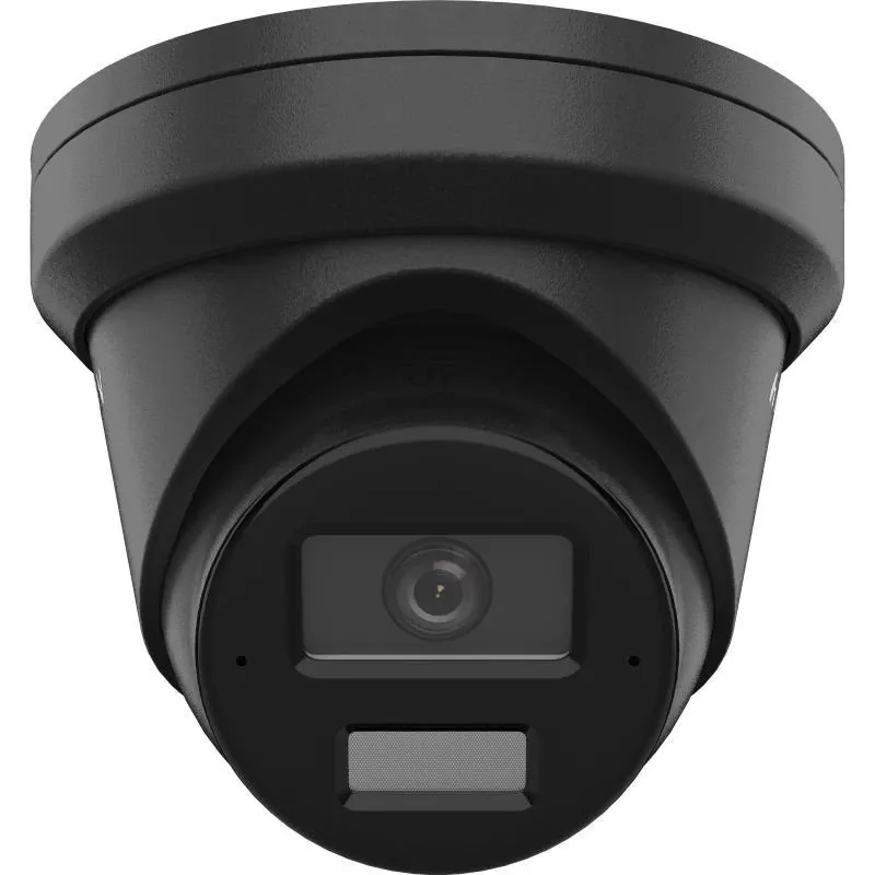 Hikvision DS-2CD2343G2-LI2U(2.8mm) 4MP Turret IP kamera, Live-Guard, AcuSense, juoda