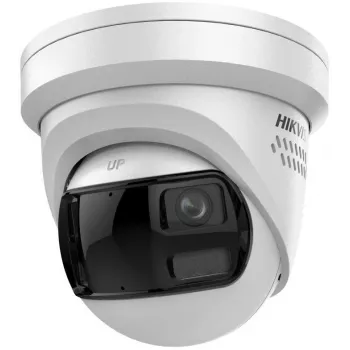 Hikvision DS-2CD2363G2P-LISU/SL(180°)(O-STD) 6 MP lauko dviejų objektyvų tinklo kamera su 180° panoraminiu vaizdu, AcuSense, dvipusiu garsu, stroboskopine lempute, IP67