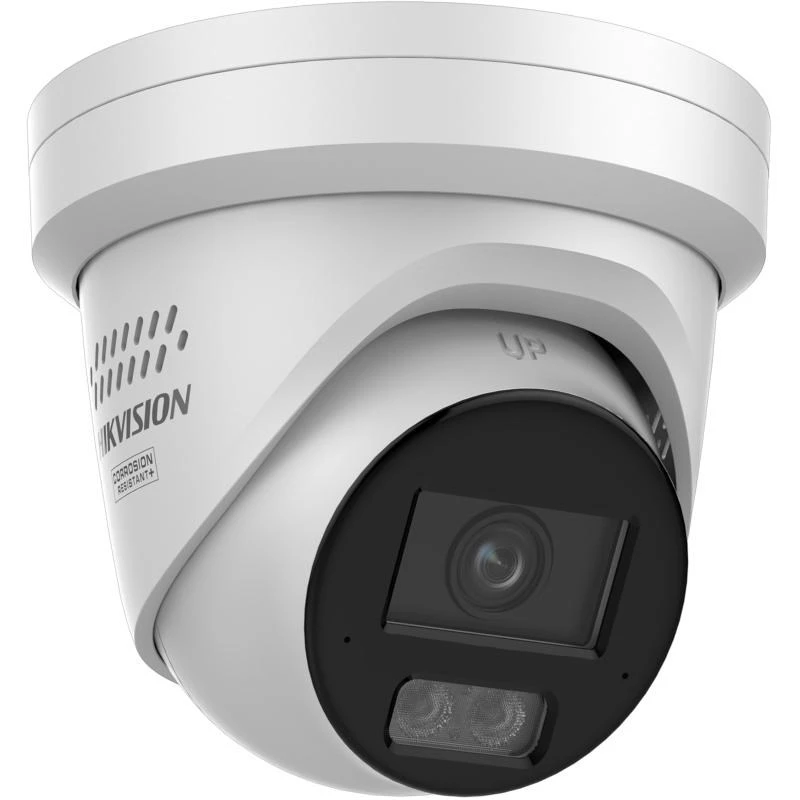 Hikvision DS-2CD2387G3-LIS2UY/SRB 8MP lauko kupolinė tinklo kamera su AcuSense, 2.8 mm objektyvu, dvipusiu garsu, IP67, PoE