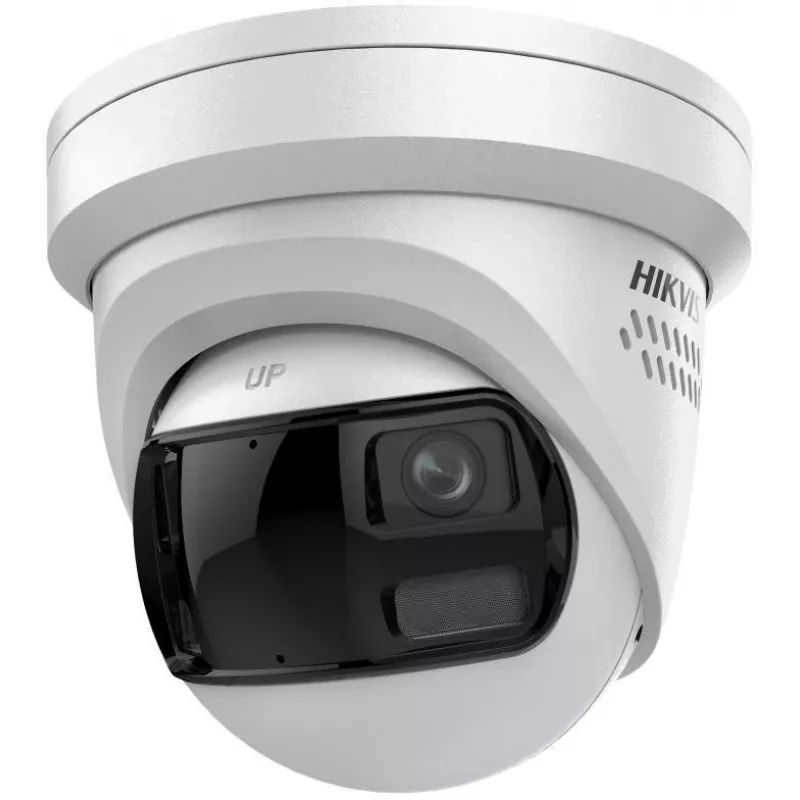Hikvision DS-2CD2387G3P-LIS2UY/SL 8MP Turret IP Kamera, 180° Panoraminė, AcuSense, PoE, IP67
