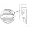 Hikvision DS-2CD2543G2-IWS 4MP AcuSense Wi-Fi IR Dome kamera (2.8mm)