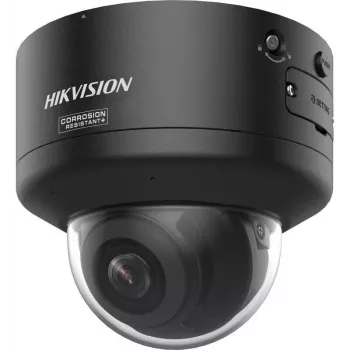 Hikvision DS-2CD2766G3-IPTRZSY (2.8-12mm) juoda 6MP AcuSense IP kulkos vaizdo kamera, H.265+, PoE, 40m IR, IP67/IK10