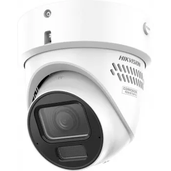 Hikvision DS-2CD2H67G3-LIZS2UY/SL 6MP Turret IP Camera su AcuSense, 2.8-12mm Motorizuotu Varifokaliniu Objektyvu, PoE, IP67, IK10