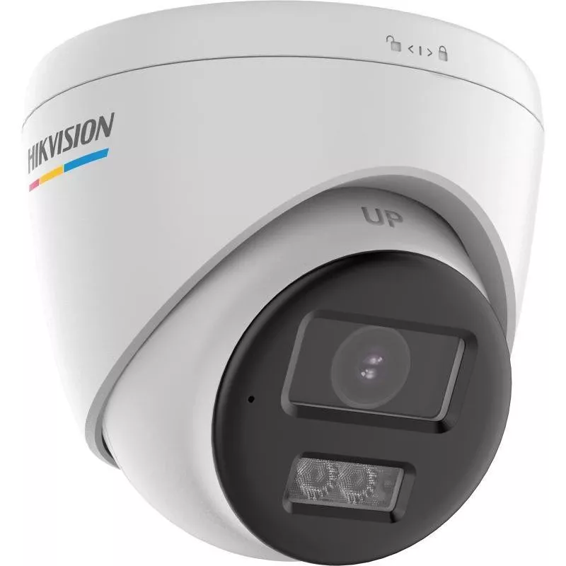 Hikvision DS-2CE72UF3T-LS 3K ColorVu kupolinė kamera, 2.8 mm fiksuotas objektyvas, 4-in-1, IP67
