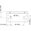 Hikvision DS-3E1508-EI(V2) 8 prievadų Gigabit išmanusis valdomas PoE+ jungiklis