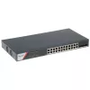 Hikvision DS-3E1528-SI-24T4F Layer 2 valdomas PoE jungiklis, 24 PoE prievadai, 4 SFP išvestys, 370W PoE biudžetas