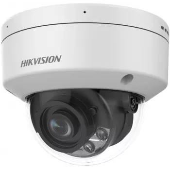 Hikvision iDS-2CD7D87G0-XS 8MP lauko tinklo kupolinė kamera su 2,8–12 mm motorizuotu varifokaliniu objektyvu, 4K, 140dB WDR, IP67, IK10, DarkFighter, išmaniuoju aptikimu, PoE