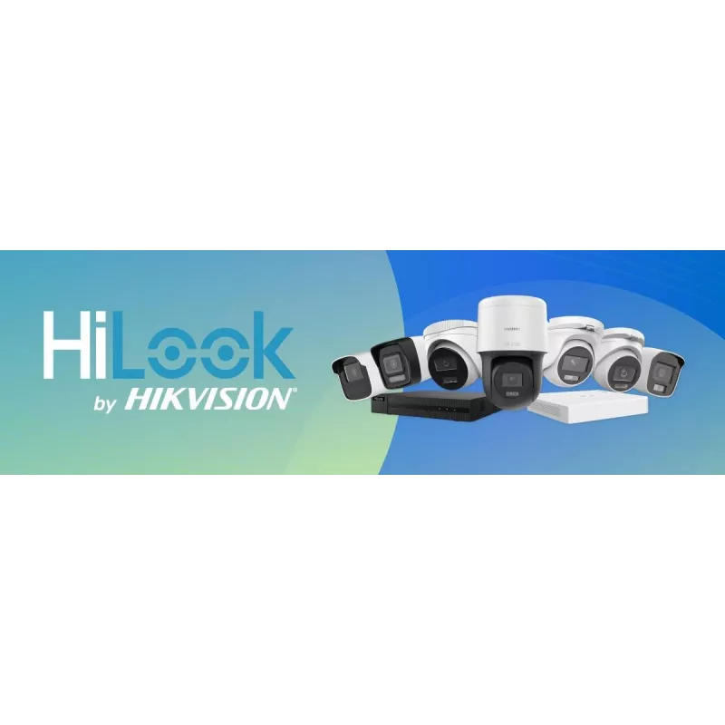 Hilook IPC-D140HA-LUC 4MP lauko kupolinė IP vaizdo kamera su naktiniu matymu ir įmontuotu mikrofonu