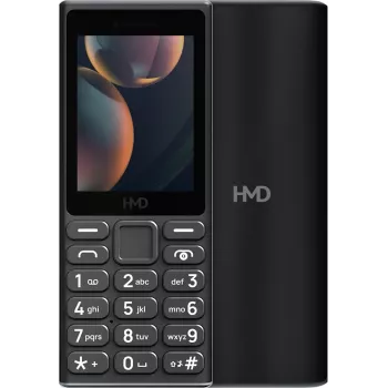 HMD 105 4G, Single SIM, juodos spalvos