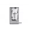 HNC HWS 8731 elektrinis virdulys su temperatūros reguliavimu, 1,7 l, 2200 W, stiklas ir nerūdijantis plienas, palaiko šilumą, mėlynas LED, 360° pagrindas