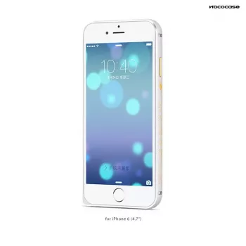 Hoco Apple iPhone 6 Good Fortune Bumper Case sidabrinis