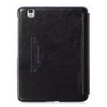 Hoco Galaxy Tab 3 8.0 Crystal Folder Series dėklas su atverčiamu viršeliu, juodas