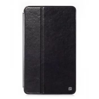 Hoco Galaxy Tab 3 8.0 Crystal Folder Series dėklas su atverčiamu viršeliu, juodas