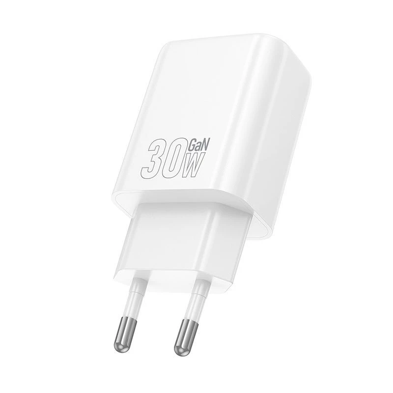 Hoco N63 Gentle PD30W+QC3.0 Įkroviklis (ES) Baltas