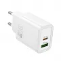 Hoco N63 Gentle PD30W+QC3.0 Įkroviklis (ES) Baltas