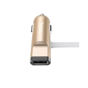 Hoco Universal UCL01 Multifunction Apple + Micro USB laidas, auksinis, 1 m