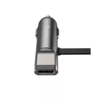 Hoco Universal UCL01 Universalus Apple + Micro USB Laidas, Pilka, 1,2m