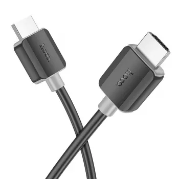 Hoco US08 HDMI 2.0 laidas 2m juodas 4K HDR 18Gbps Kištukas-Kištukas