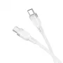 Hoco X109 Energy 60W Silicone Charging Data Cable USB-C to USB-C 1m White