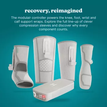 Homedics SR-CMC10H Modulair Calf Wrap Massager with Soothing Heat