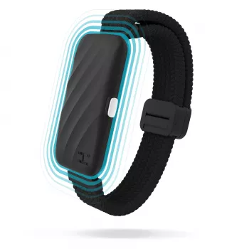 HoMedics SS-WB100BL-WW WakeBand – tylus žadintuvas, mėlynas – nešiojamas vibracijos žadintuvas ir aktyvumo stebėjimo apyrankė