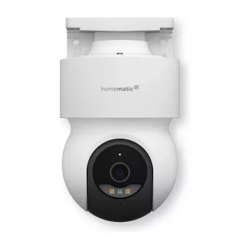 Homematic IP lauko kamera (HmIP-CO) balta, 5MP, WLAN – išmaniojo namo apsaugos kamera