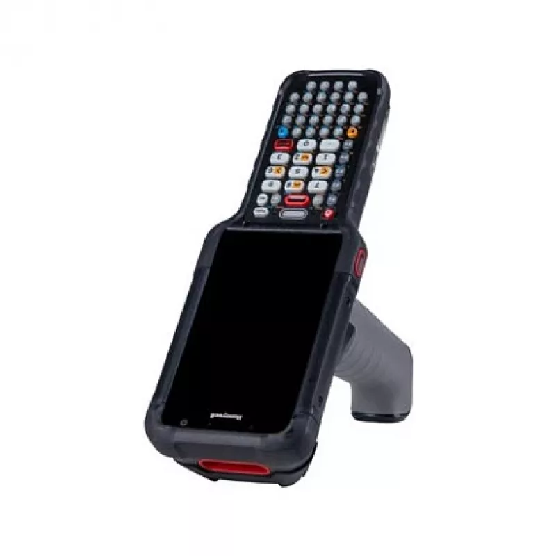 Honeywell CK67 nešiojamasis mobilusis kompiuteris, 4,3", Wi-Fi 6E, 51 klavišų alfanumerinis, 8GB/128GB, FlexRange, Android 14, juodas (CK67-X0N-58S1A0G)