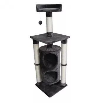 Höppy Cat Scratcher Tower 142 cm Šviesiai pilka