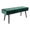 House Nordic Batų Suoliukas Velvet Green 100x35x44