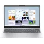 HP 15-fd0287ns 15,6 colio FHD IPS nešiojamas kompiuteris | Intel Core i7-1355U 13 kartos | 16GB DDR4 | 512GB SSD | Intel Iris Xe Graphics | Windows 11 Home | Wi-Fi 6 | sidabrinis