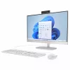 HP 24-cr0430ng 23.8 col. All-in-One kompiuteris, Intel Core i3-1315U, 8GB RAM, 256GB SSD, Windows 11 Home, baltas