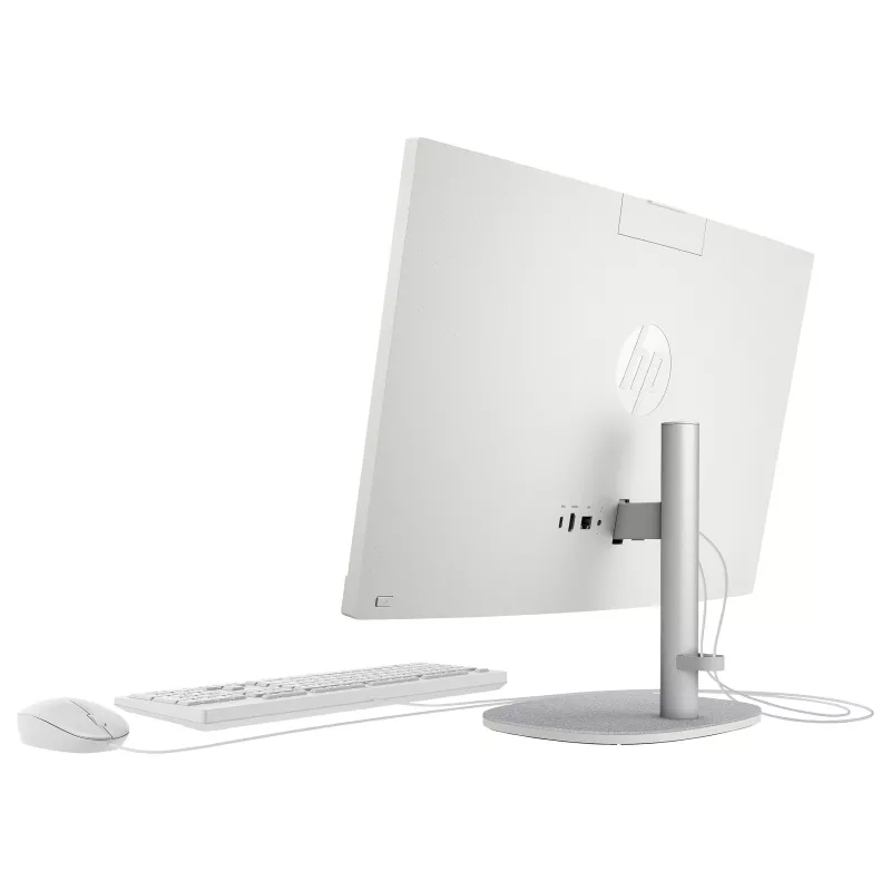 HP 24-cr0430ng 23.8 col. All-in-One kompiuteris, Intel Core i3-1315U, 8GB RAM, 256GB SSD, Windows 11 Home, baltas