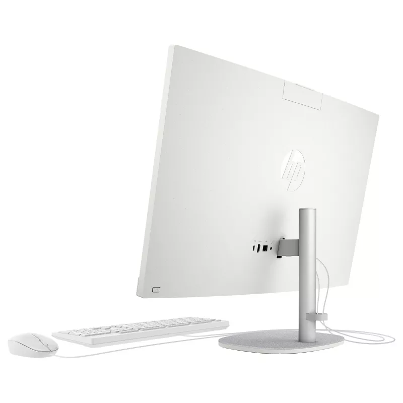 HP 27-cr0457ng 27 colių All-in-One kompiuteris, FHD ekranas, Intel Core i5-1335U, 8GB RAM, 512GB SSD, Windows 11 Home, baltas