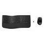 HP 680 Comfort belaidė klaviatūra ir pelė – dviejų režimų – juoda