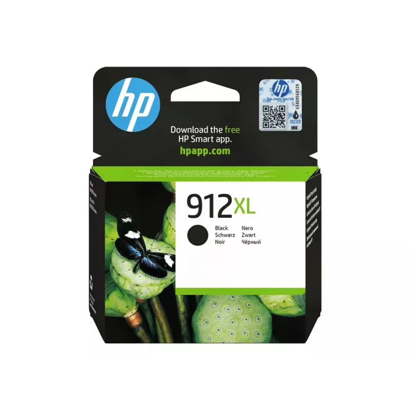 HP 912XL Didelio našumo juodas originalus rašalo kasetė