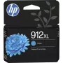 HP 912XL High Yield Cyan Original Ink Cartridge (8,5 ml, 700 Pages) - 3YL81AE#LS1