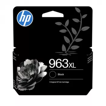 HP 963XL High Yield Original Juoda Rašalo Kasetė (42,5 ml, 2 000 puslapių)
