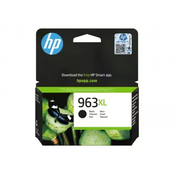 HP 963XL didelio našumo juodas originalus rašalo kasetė, 42,5 ml, iki 2000 puslapių