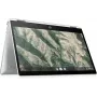 HP Chromebook x360 14c-cc0004na 14 inch FHD Touch 2-in-1 nešiojamas kompiuteris (Intel Core i5-1135G7, 8GB RAM, 256GB SSD, Chrome OS, Natural Silver)