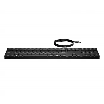HP Desktop 320K Wired Keyboard Pan Nordic Layout Black