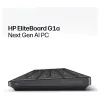 HP EliteBoard G1a Next Gen AI PC - AMD Ryzen AI 5, 16GB RAM, 512GB SSD, Windows 11 Pro, Wi-Fi 6E, juodos spalvos