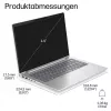 HP EliteBook 6 G2i Notebook AI - Intel Core 7 350 / 1,5 GHz - 32 GB RAM - 1 TB SSD - 14 colių WUXGA IPS - Windows 11 Pro - Wi-Fi 7 - sidabrinis