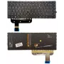 HP EliteBook 845 G7 klaviatūra su apšvietimu ir Trackpoint, US English (QWERTY), juoda
